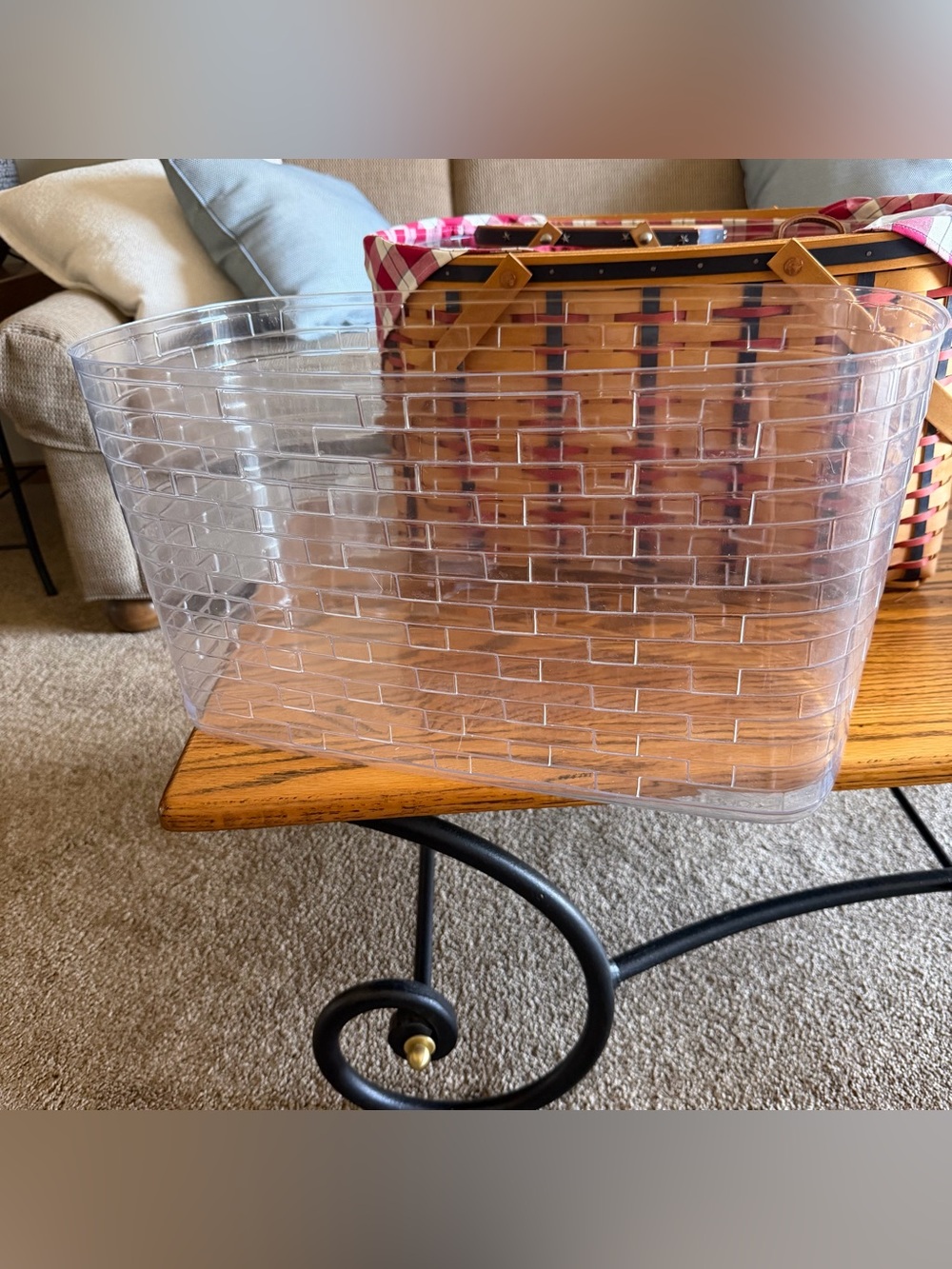 Longaberger Hostess Block Party Protector.